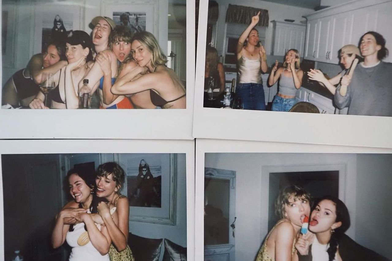 Taylor Swift during Fourth of July weekend with her friends.Credit: Taylor Swift/Instagram