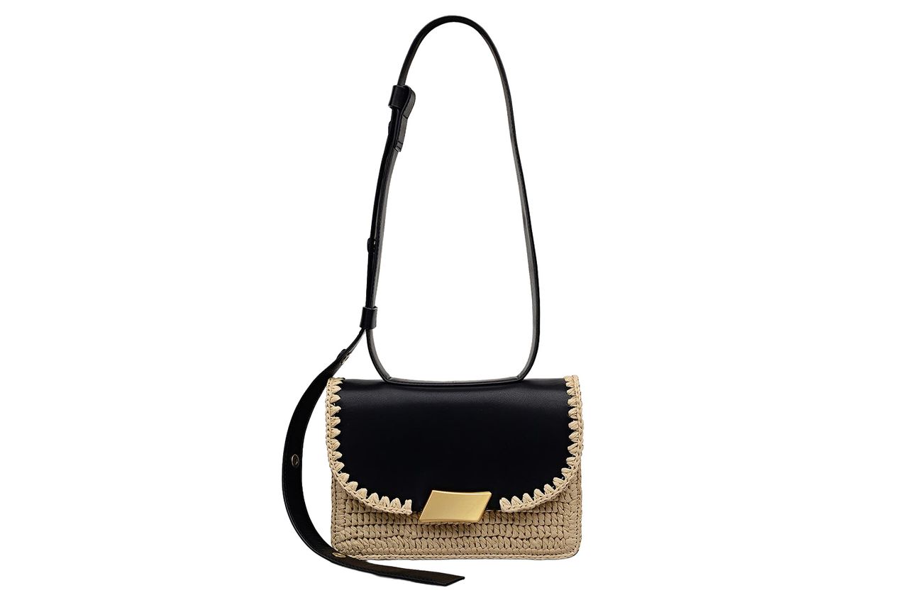 The Belsize - Raffia Small Flapover Crossbody Bag Radley Credit: Nordstrom