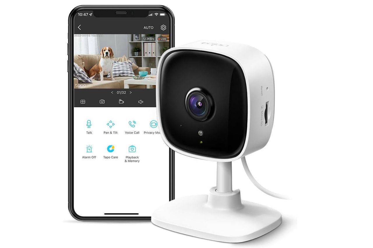 TP-Link Tapo 1080P Indoor Security Camera for Baby Credit: Amazon