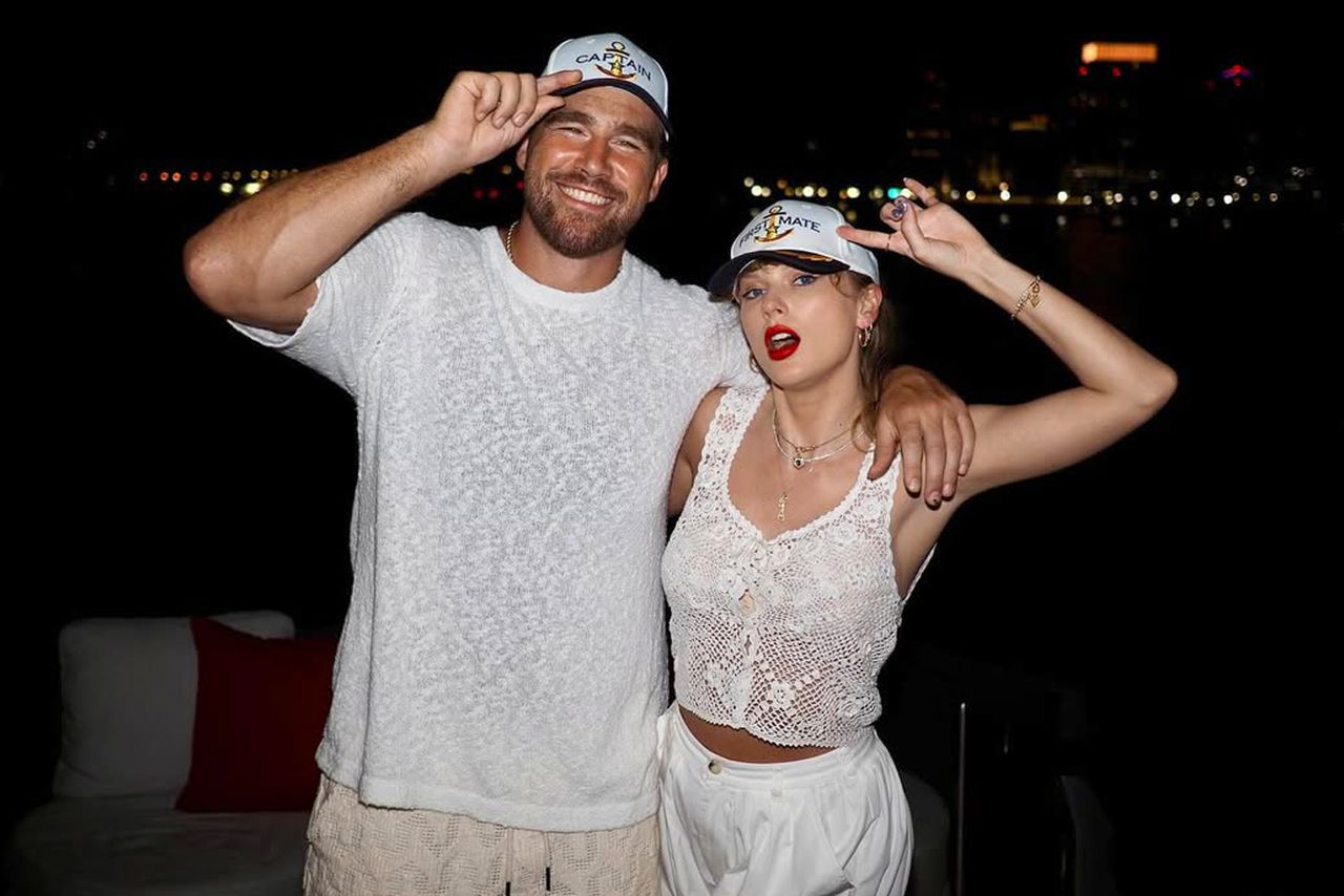 Travis Kelce and Taylor Swift. Travis Kelce and Taylor SwiftCredit: Travis Kelce/Instagram
