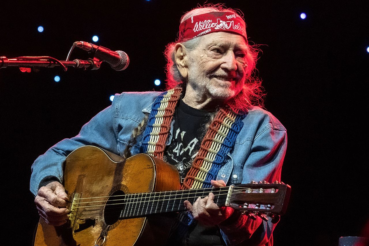 Willie Nelson performs in concert during the 14th Annual Luck Reunion at Luck RanchCredit: Gary Miller/Getty