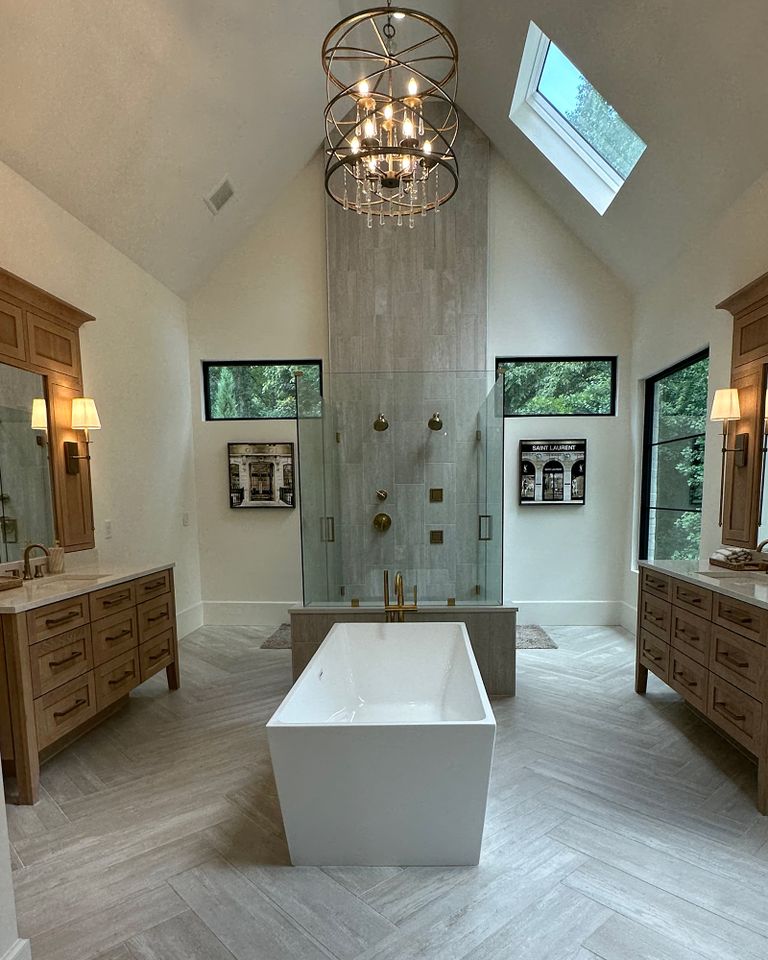 The bathroom off of Kelsey’s bedroom.Credit: Courtesy Kelsey Thompson