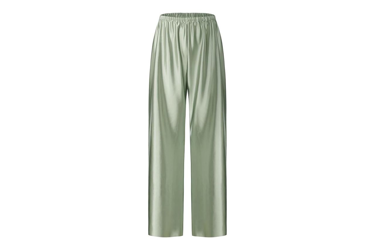 xibaobao Satin Wide Leg Dress Pants Credit: Amazon