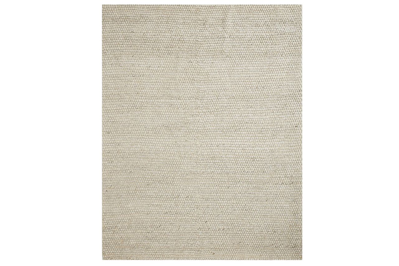 Zane Handwoven Textured Rug (8' x 10') - Oatmeal Credit: Pottery Barn
