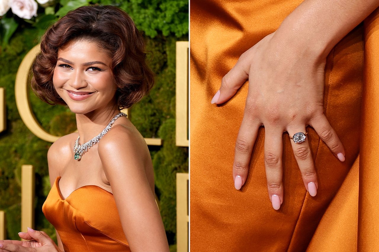 Zendaya attends the 2025 Golden Globe AwardsCredit: Jeff Kravitz/FilmMagic ; Amy Sussman/Getty