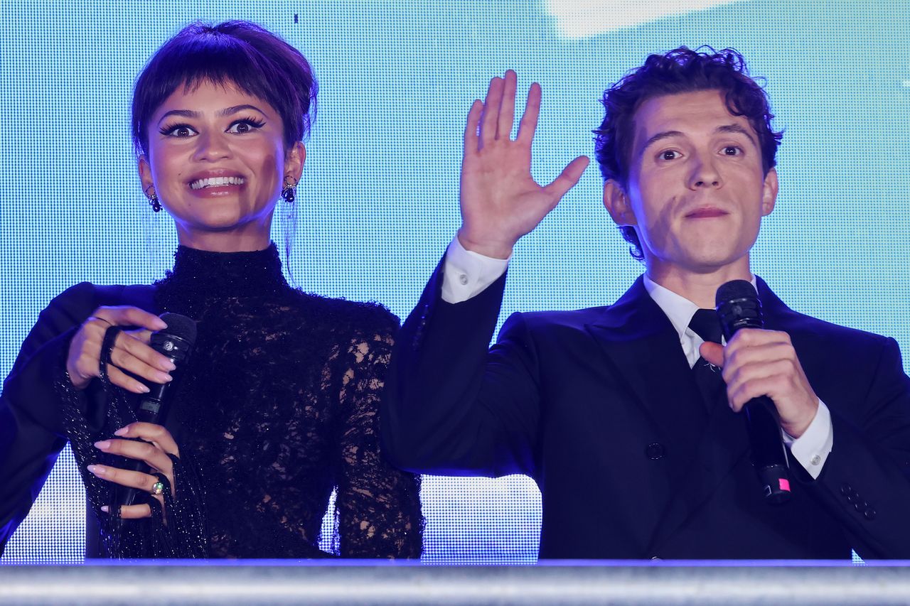 Zendaya and Tom Holland at a ‘Spider-Man: Brand New Day’ fan event in Mexico on July 20, 2026Credit: Medios y Media/Getty