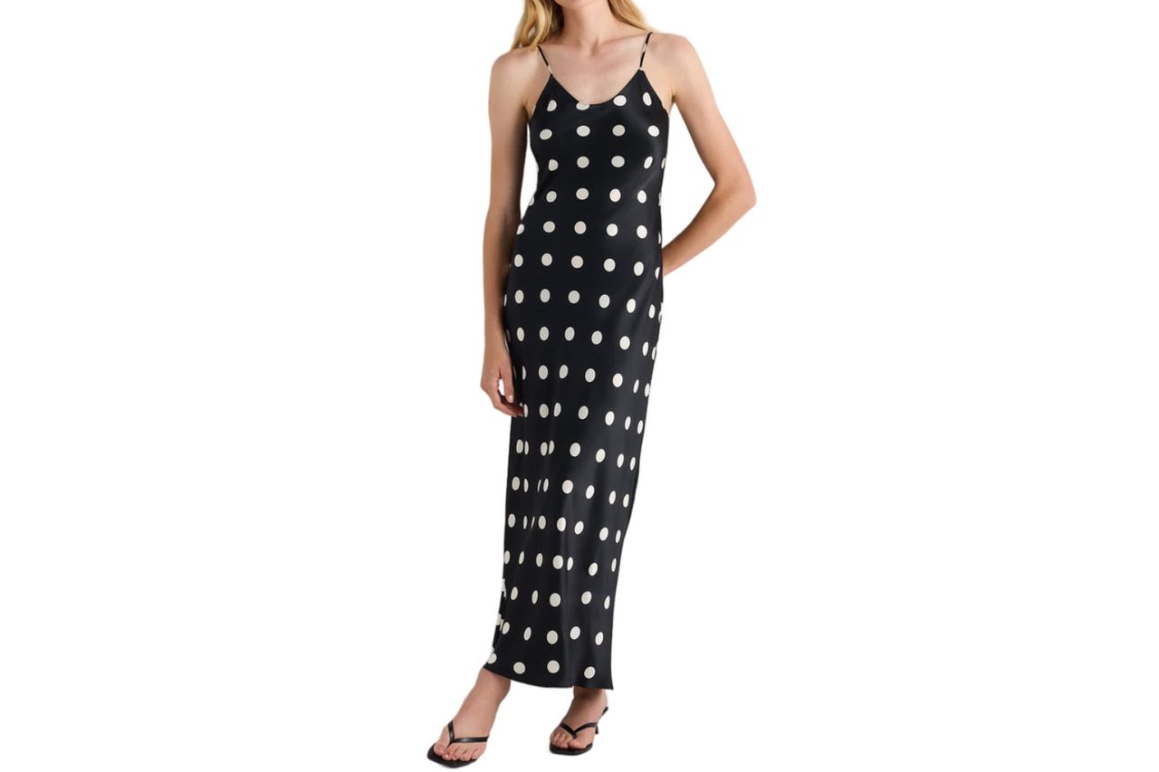 100% Washable Silk Maxi Slip Dress Credit: Quince