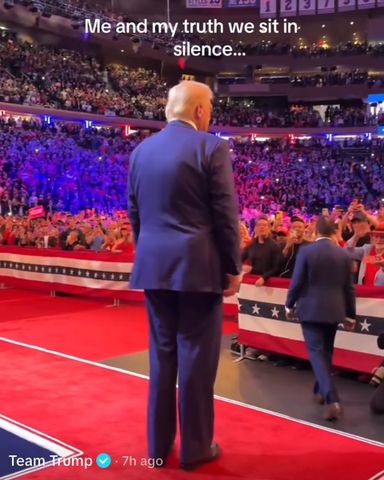 Donald Trump uses Ariana Grande sound in Tiktok The video posted by the Team Trump account on TikTok on Aug. 20, 2026Credit: Team Trump/Tiktok