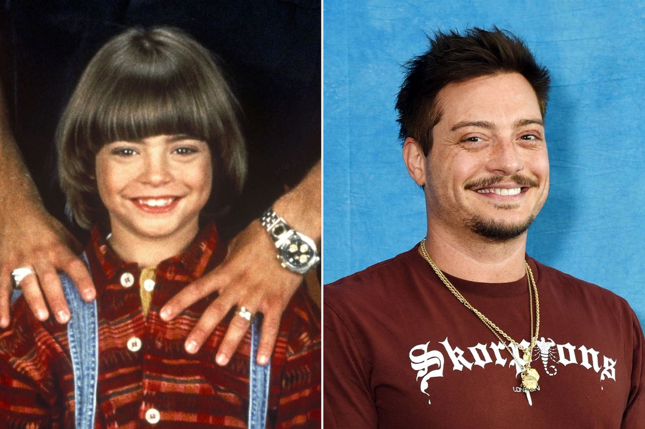 Andrew Lawrence as a child and as an adult in sidebyside images From left: Andrew Lawrence as Andy Roman on ‘Brotherly Love’; Andrew Lawrence attends the Christmas in a Small Town fan convention at the University of North Georgia Convocation Center in Dahlonega, Ga., on July 25, 2026Credit: Touchstone Tv/Kobal/Shutterstock; Derek Storm/ZUMA Press Wire/Shutterstock