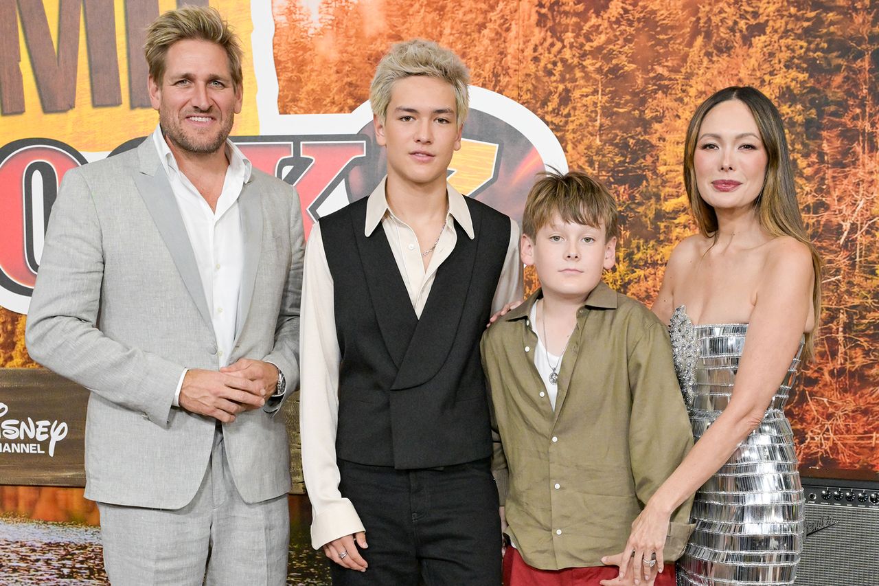 Curtis Stone, Hudson Stone, Emerson Stone and Lindsay Price Curtis Stone, Hudson Stone, Emerson Stone and Lindsay PriceCredit: Gilbert Flores/Variety via Getty