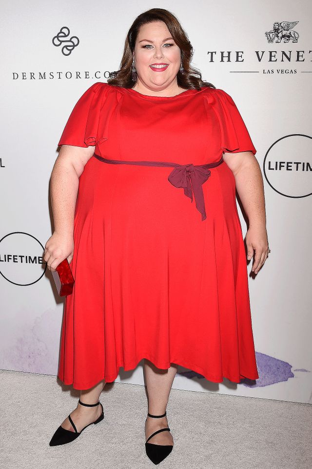 Actress Chrissy Metz arrives at the Variety’s Power Of Women: Los Angeles at the Beverly Wilshire Four Seasons Hotel on Oct. 13, 2017, in Beverly Hills, Calif.Credit: Jeffrey Mayer/WireImage