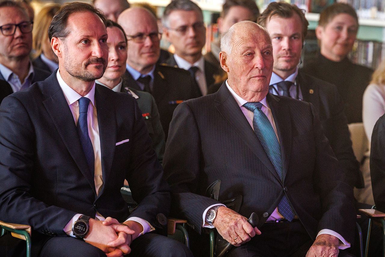 Crown Prince Haakon Magnus (L) and His Majesty King Harald of Norway attend the opening of the Total Defence Year 2026 Crown Prince Haakon and King Harald of Norway attend the opening of the Total Defence Year on February 11, 2026Credit: Per Ole Hagen/Getty