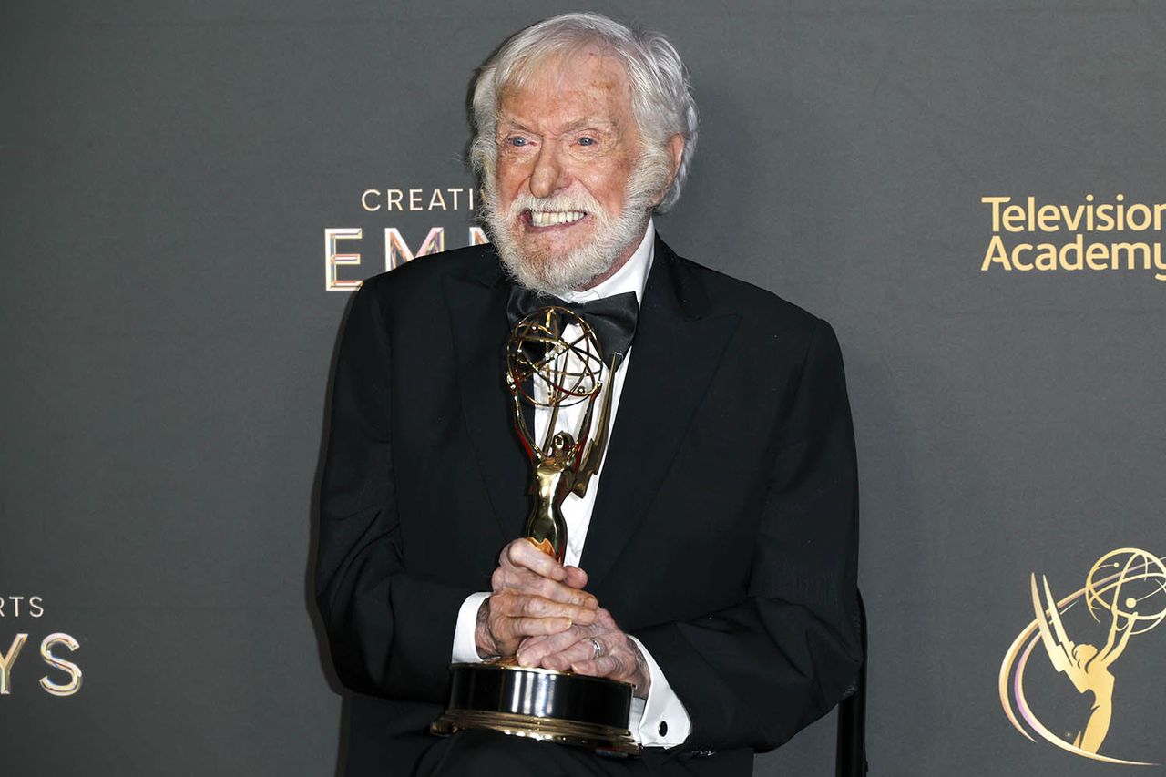 Dick Van Dyke at the 76th Creative Arts Emmy Awards in L.A. on Sept. 7, 2024Credit: JC Olivera/Variety via Getty