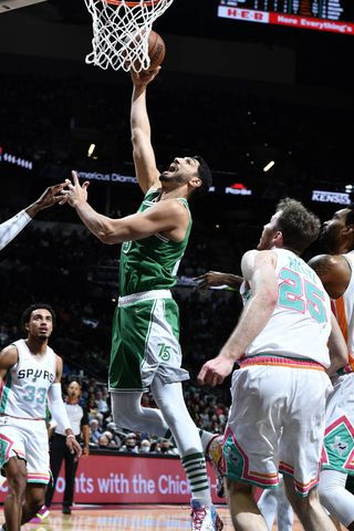 Enes Kanter Freedom playing in the NBA in 2021Credit: Logan Riely/NBAE via Getty