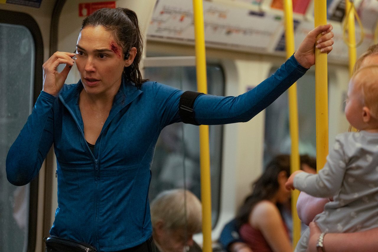 Gal Gadot as Maia Marten in the thriller suspense-action, THE RUNNER, from Amazon MGM Studios. Gal Gadot as “Maia Marten” in the thriller suspense-action, THE RUNNER, from Amazon MGM Studios.Credit: Amazon MGM Studios