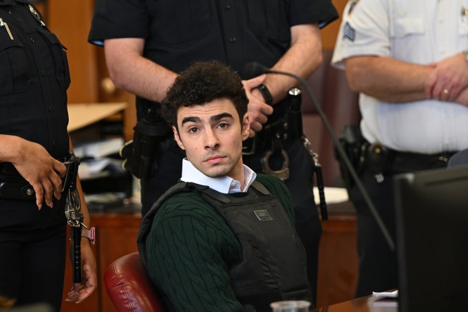 Luigi Mangione at a Hearing in New York City
