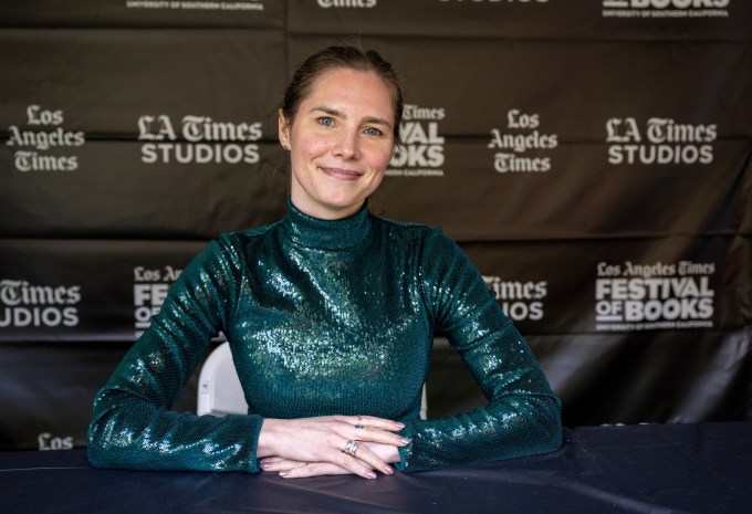 Amanda Knox at the LA Time Festival of Books in 2025