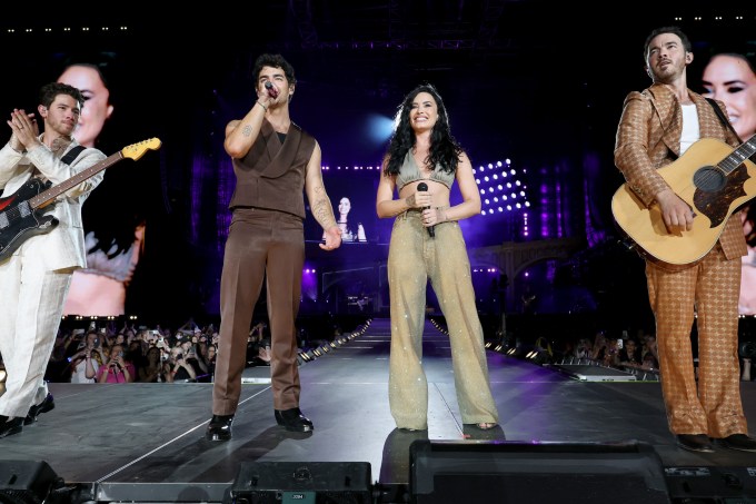 Jonas Brothers and Demi Lovato 2025