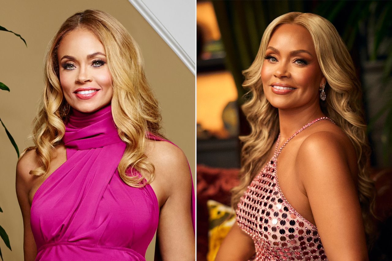 Gizelle Bryant on season 1 of ‘The Real Housewives of Potomac’; Gizelle Bryant on ‘The Real Housewives Ultimate Girls Trip’Credit: Tommy Garcia/Bravo/NBCU Photo Bank/NBCUniversal via Getty (2)