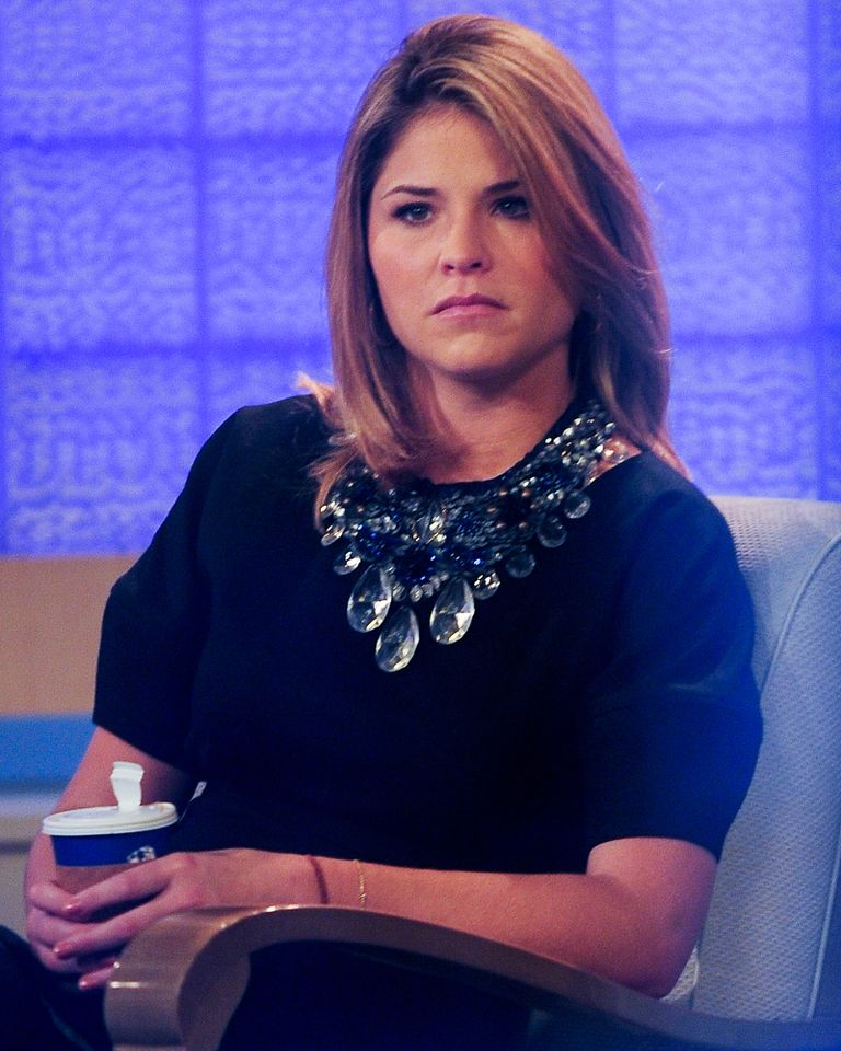 Jenna Bush Hager seated indoors wearing a statement necklace Jenna Bush Hager on the ‘Today’ show in 2009.Credit: Ray Tamarra/Getty