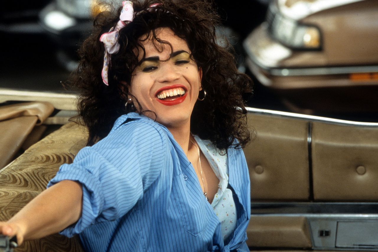 John Leguizamo smiles in a car in a scene from the film 'To Wong Foo Thanks for Everything, Julie Newmar', 1995. John Leguizamo in ‘To Wong Foo, Thanks for Everything! Julie Newmar’Credit: Universal/Getty