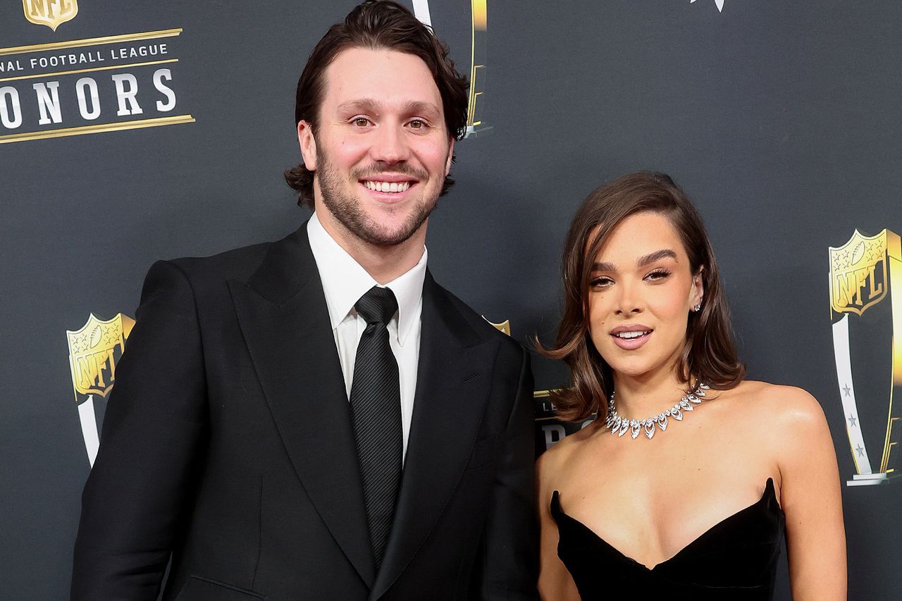 Josh Allen and Hailee Steinfeld at the 14th Annual NFL Honors on February 06, 2025 in New Orleans, Louisiana. Josh Allen and Hailee Steinfeld at the 14th Annual NFL Honors.Credit: Christopher Polk/Variety/Getty