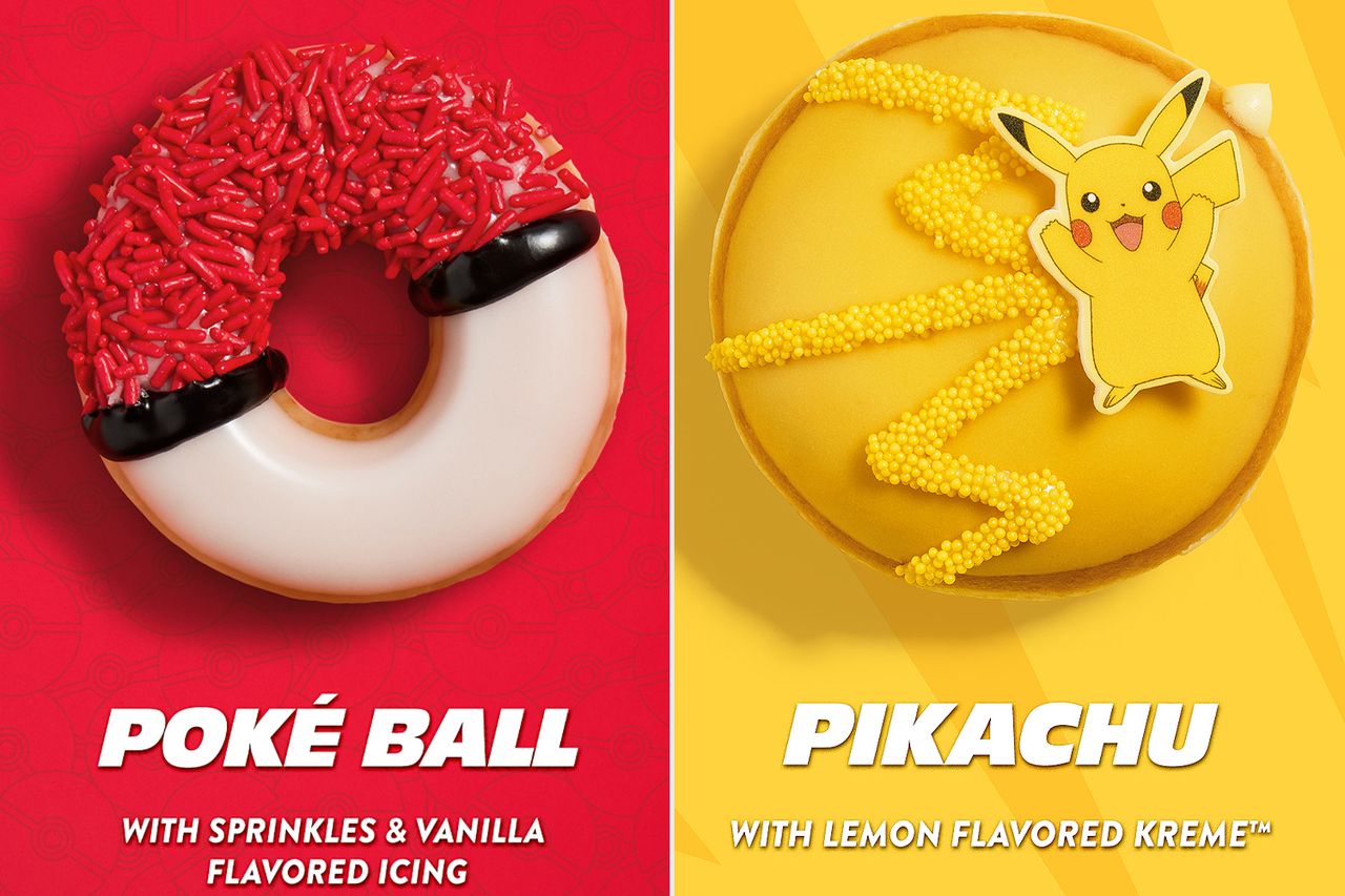 Krispy Kreme’s Pokémon collection.Credit: Krispy Kreme