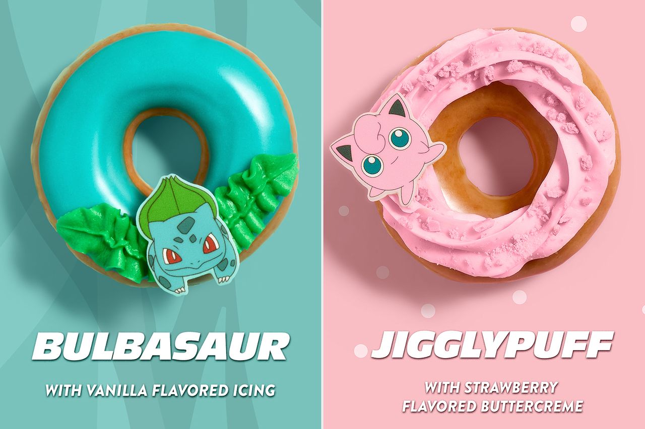 Krispy Kreme’s Pokémon collection.Credit: Krispy Kreme
