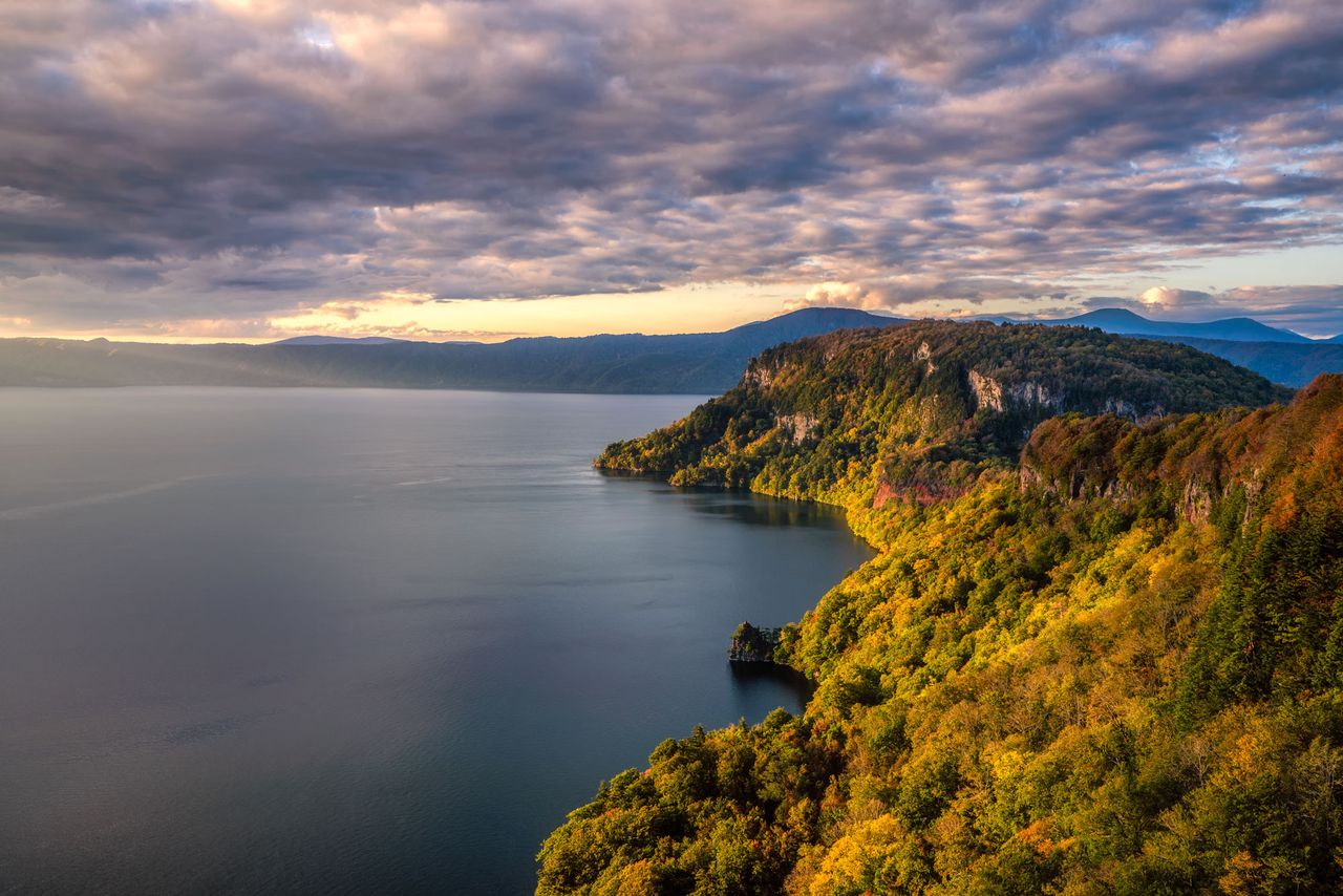 Lake Towada in Japan.Credit: getty