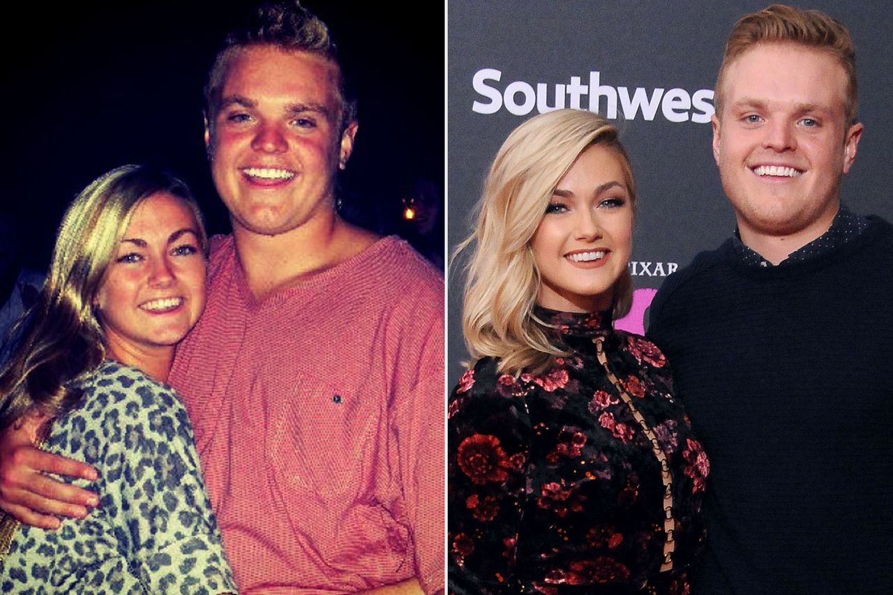 From left: Lindsay Arnold and Samuel Lightner Cusick in a throwback photo shared on Instagram on Aug. 7, 2011; Lindsay Arnold and Samuel Lightner Cusick attend the premiere of Disney’s ‘Coco’ at El Capitan Theatre in L.A. on Nov. 8, 2017Credit: Lindsay Arnold / Instagram; Barry King/Getty