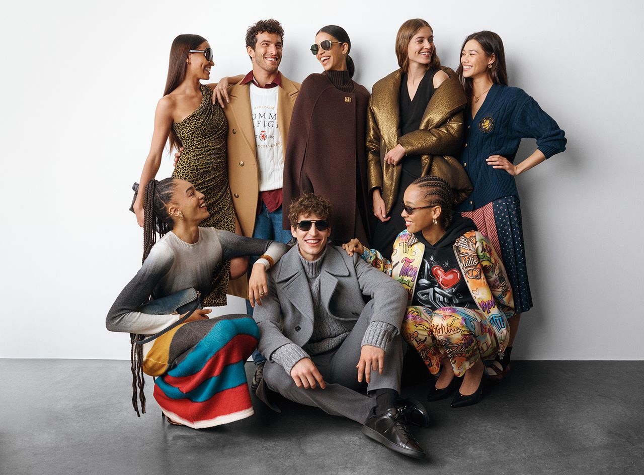 Designers Launch Limited-Edition Capsule Collection with Macy's Models wear new Macy’s collectionsCredit: Macy's