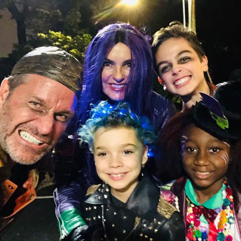 Mariska Hargitay and Peter Hermann Cutest Family Photos Mariska Hargitay, Peter Hermann and their kids dress up as characters from ‘The Descendants’Credit: Mariska Hargitay/Instagram