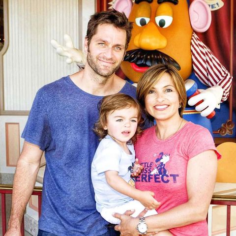 Mariska Hargitay and Peter Hermann Cutest Family Photos Mariska Hargitay and Peter Hermann pose with one of their sonsCredit: Mariska Hargitay/Instagram
