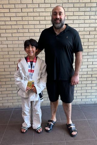 Nathaniel Rai and his father, Sumit RaiCredit: Sumit Rai