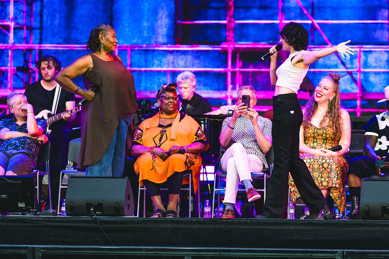 Original Rent Cast Reunites 30 Years Later for Emotional Celebration — and to Sing the Show’s Biggest Hits Fredi Walker-Brown and Lauren PattenCredit: Austin Ruffer