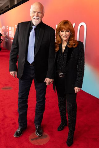 Rex Linn and Reba McEntire attend the 60th Academy of Country Music Awards at The Star Rex Linn and Reba McEntire at the 2025 Academy of Country Music AwardsCredit: John Shearer/Getty