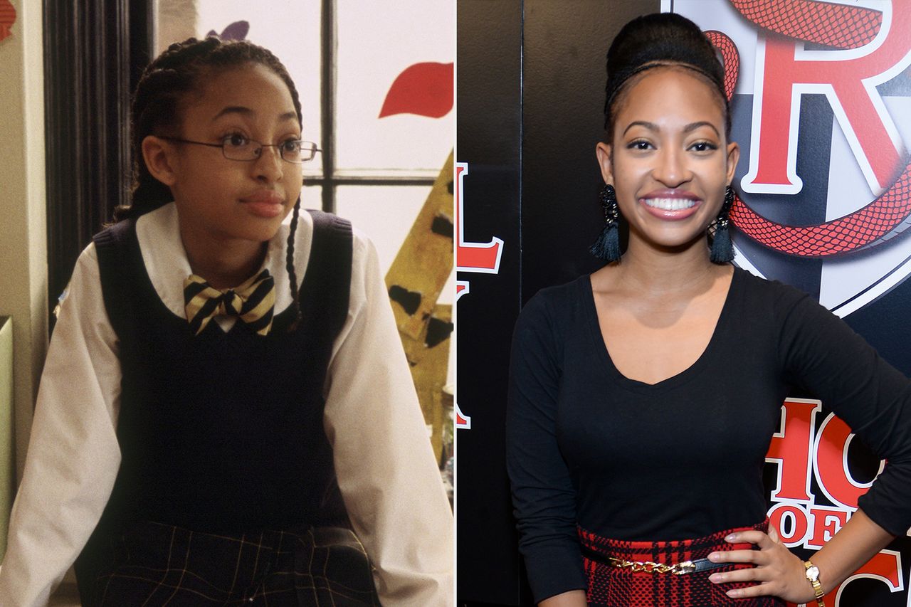 From left: Aleisha Allen as Alicia ‘Brace Face’ in 2003’s ‘School of Rock’; Aleisha Allen attends the Broadway opening night celebration of ‘School of Rock’ at the Hard Rock Cafe New York in New York City on Dec. 6, 2015Credit: Getty; Courtesy Everett Collection