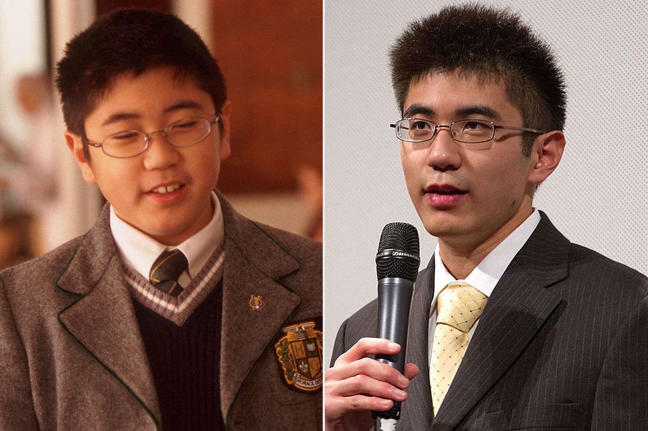 From left: Robert Tsai as Lawrence ‘Mr. Cool’ in 2003’s ‘School of Rock’; Robert Tsai speaks at the ‘School of Rock’ 10-year reunion screening at the Paramount Theatre in Austin, Texas, on Aug. 29, 2013Credit: Getty; Courtesy Everett Collection