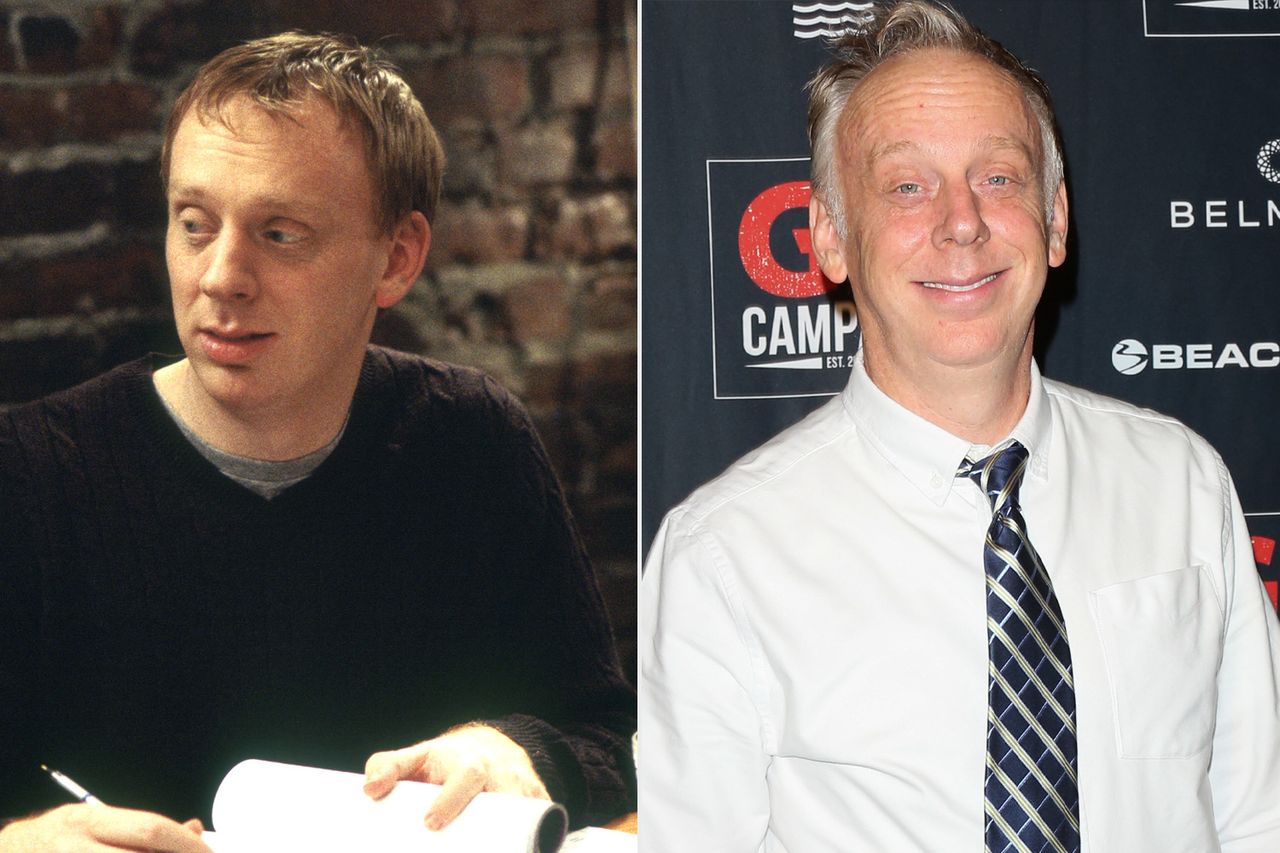 From left: Mike White as Ned Schneebly in 2003’s ‘School of Rock’; Mike White attends the GO Campaign Gala at the City Market Social House in L.A. on Oct. 20, 2018Credit: Getty; Courtesy Everett Collection