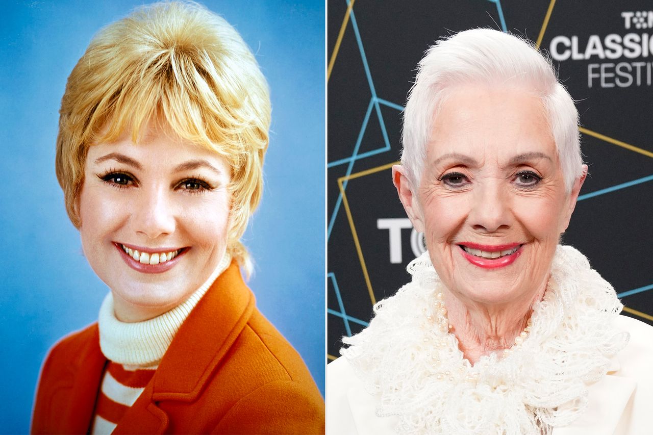 Shirley Jones on The Partridge Family, Shirley Jones attends a screening of “The Music Man” during the 2023 TCM Classic Film Festival on April 16, 2023 in Los Angeles, California. From left: Shirley Jones as Shirley Partridge on ‘The Partridge Family,’ circa 1972; Shirley Jones attends a screening of ‘The Music Man’ during the TCM Classic Film Festival in L.A. on April 16, 2023Credit: Silver Screen Collection/Getty; Presley Ann/Getty