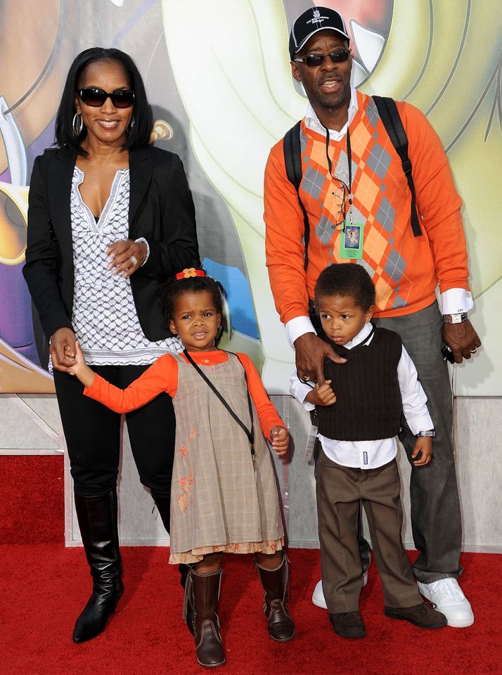 Actress Angela Bassett (L), actor Courtney B. Vance (R), daughter Bronwyn Golden Vance, and son Slater Josiah Vance Angela Basset and Courtney B. Vance with Bronwyn and SlaterCredit: Michael Kovac/FilmMagic