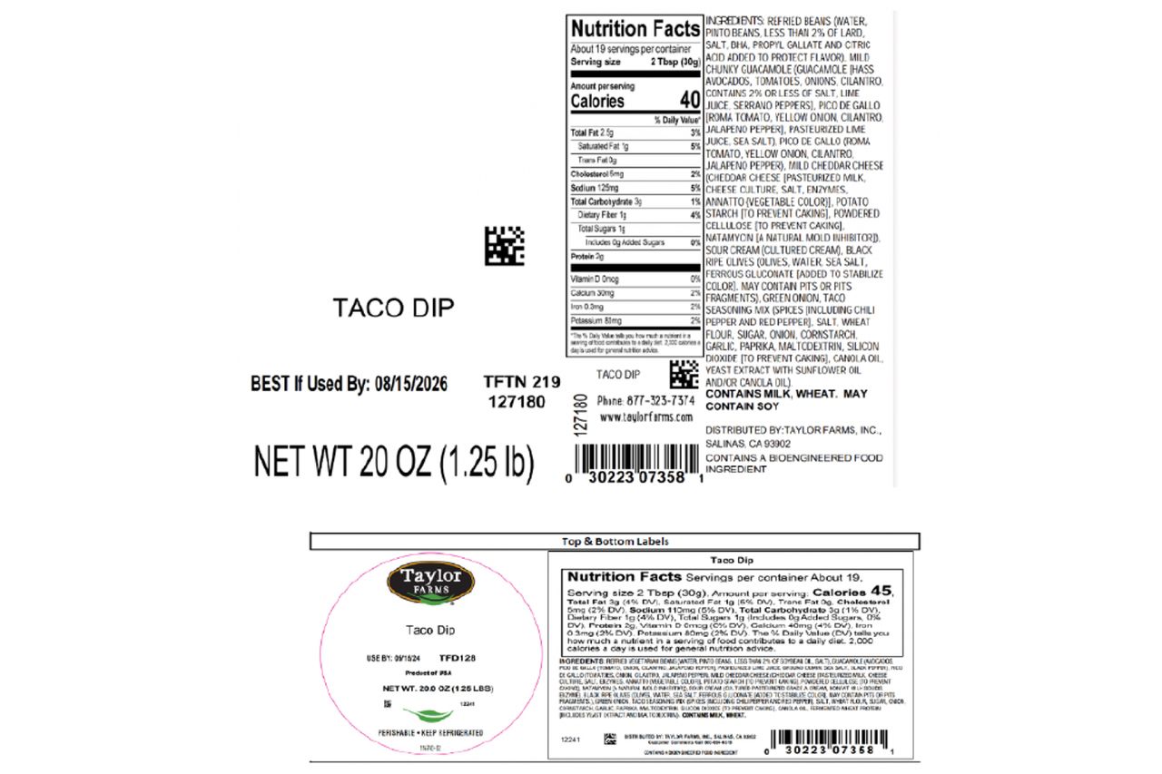 Taylor Fresh Foods Recalls Products Made with Jalapeno Peppers Because of Possible Health Risk Taylor Fresh Foods Recalls Products Made with Jalapeno Peppers Because of Possible Health RiskCredit: FDA