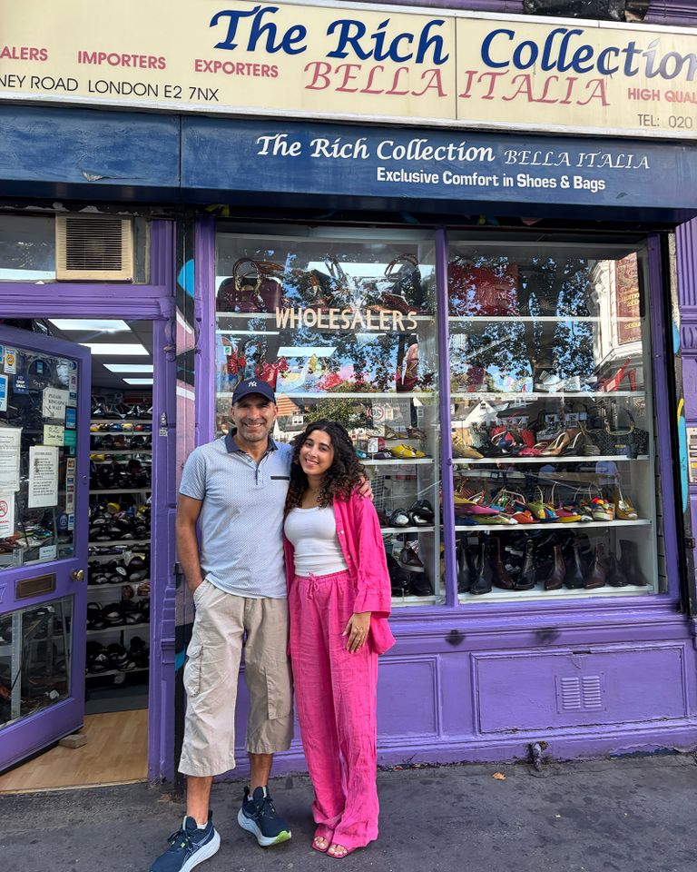 The Lazraq family in front of the storeCredit: Zineb Lazraq