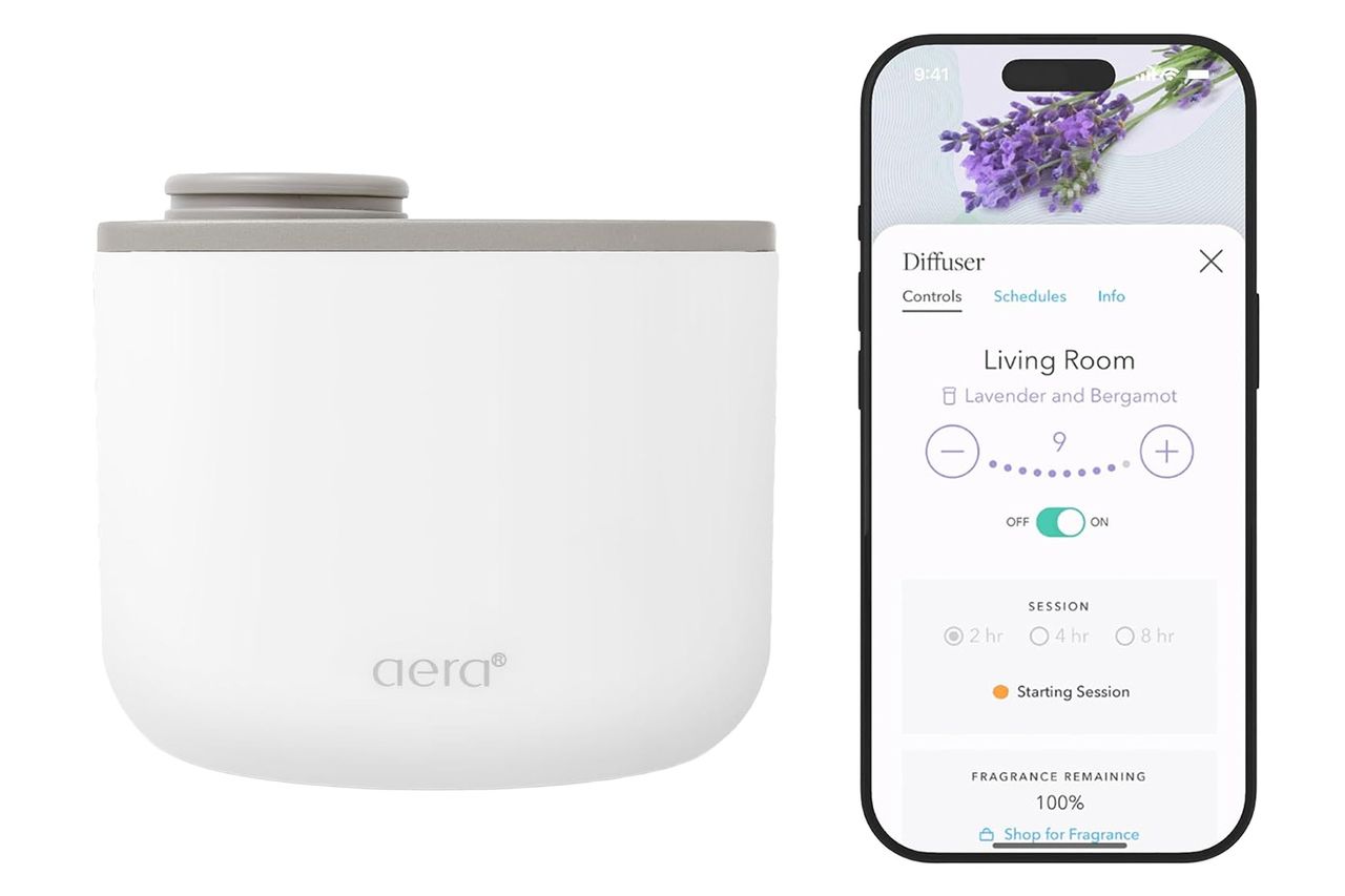 Aera Mini Smart Air Diffuser Credit: Amazon