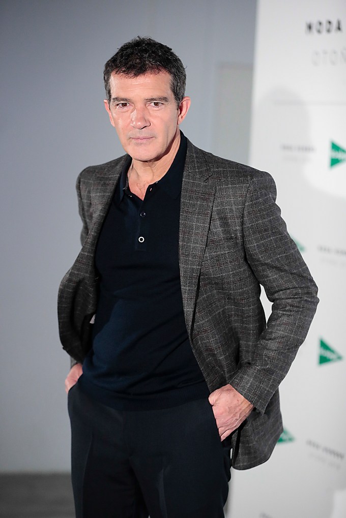 Antonio Banderas appears in Madrid