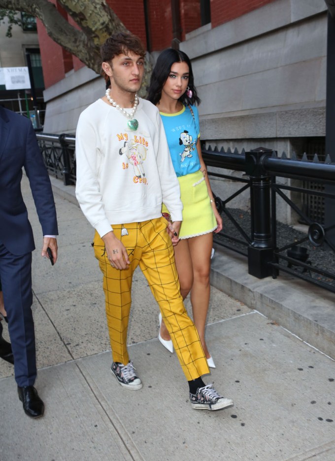 Dua Lipa & Anwar Hadid in NYC