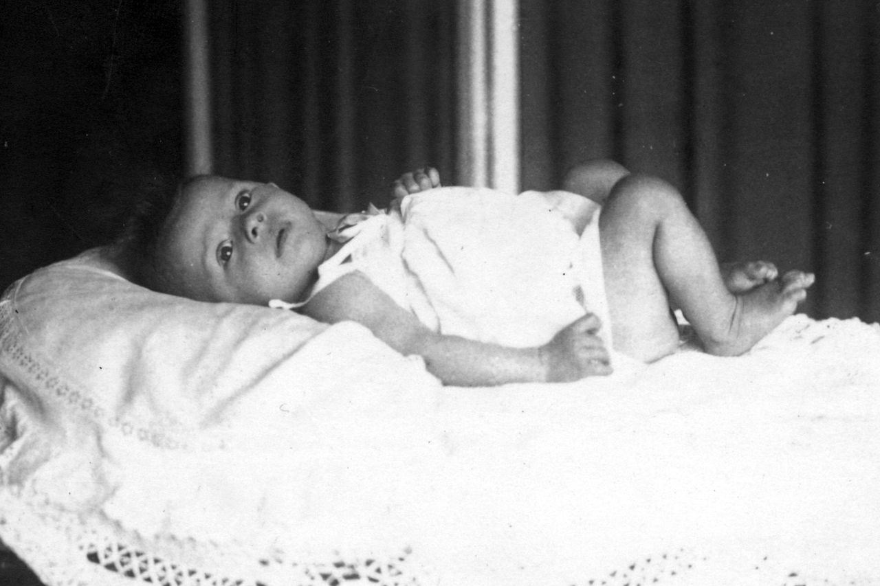 Audrey Hepburn at 3 months old in 1929Credit: Audrey Hepburn Estate Collection