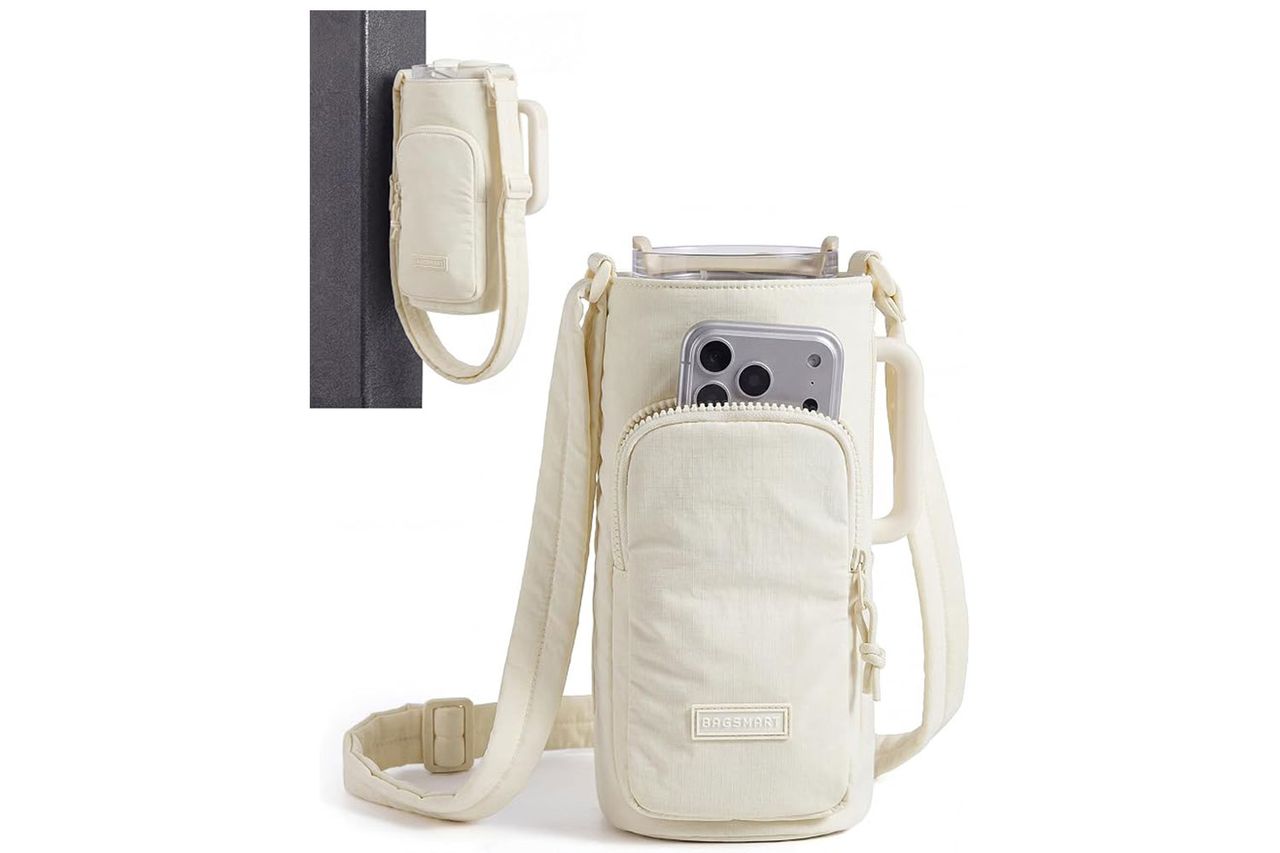 bagsmart magnetic 40oz water bottle holder Credit: Amazon
