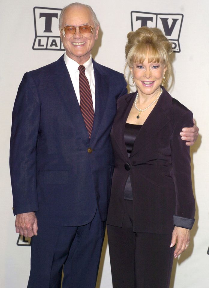 Larry Hagman and Barbara Eden Credit: SGranitz/WireImage