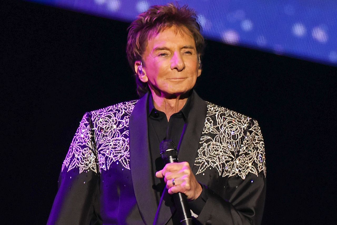Barry Manilow performs onstage during the “Manilow: The Last Seattle Concert” at Climate Pledge Arena on July 12, 2025, in Seattle.Credit: Mat Hayward/Getty